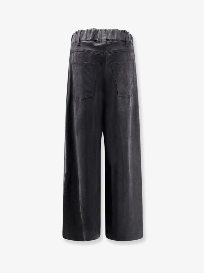ALYSI Lyocell And Cotton Trousers