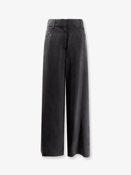 ALYSI Lyocell And Cotton Trousers