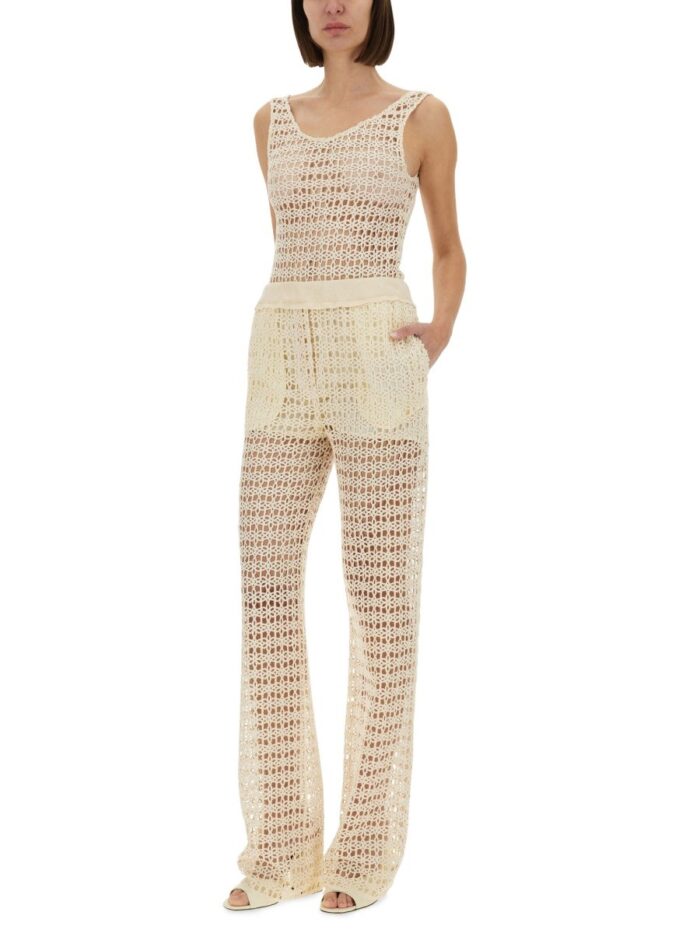 ALYSI MACRAMÉ BODYSUIT