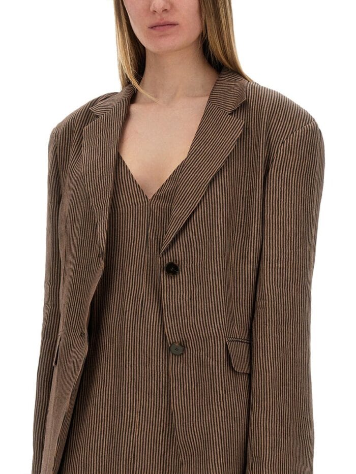 ALYSI "MICRO STRIPES" BLAZER
