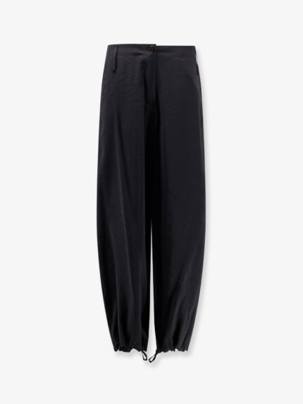 ALYSI Modal Trousers With Drawstring Detail