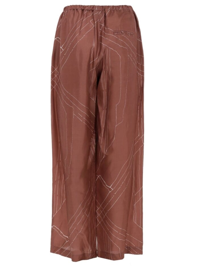 ALYSI PANTALONE IN SETA