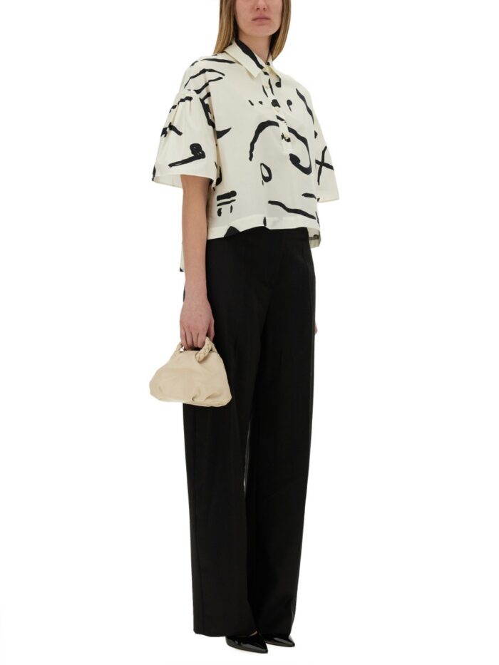 ALYSI POLO SHIRT "PRINTED ORCHESTRA"