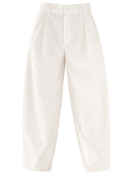 ALYSI SILK TAILORED PANTS