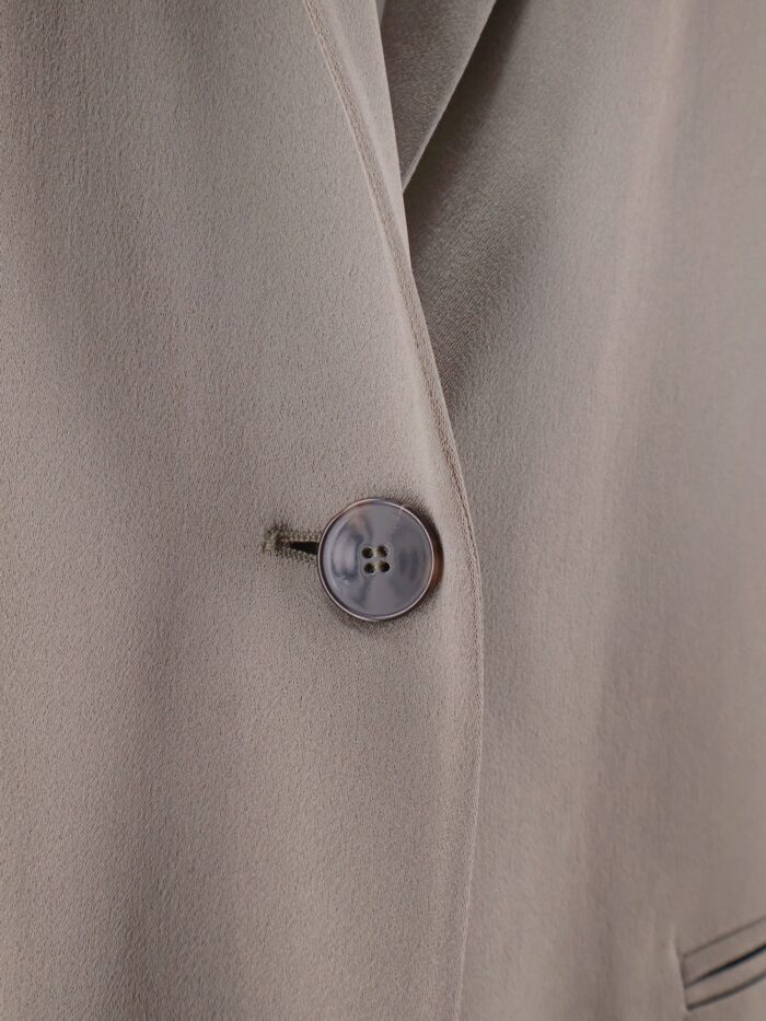 ALYSI Single-breasted Satin Blazer