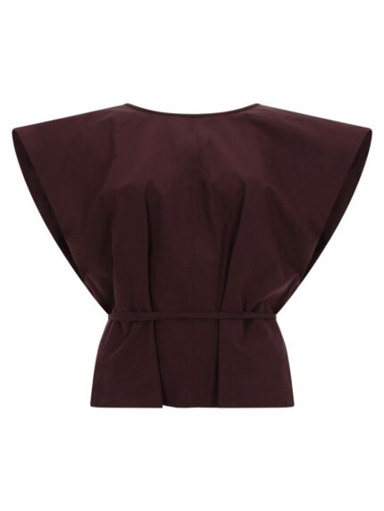 ALYSI SLEEVELESS TOP WITH BELT