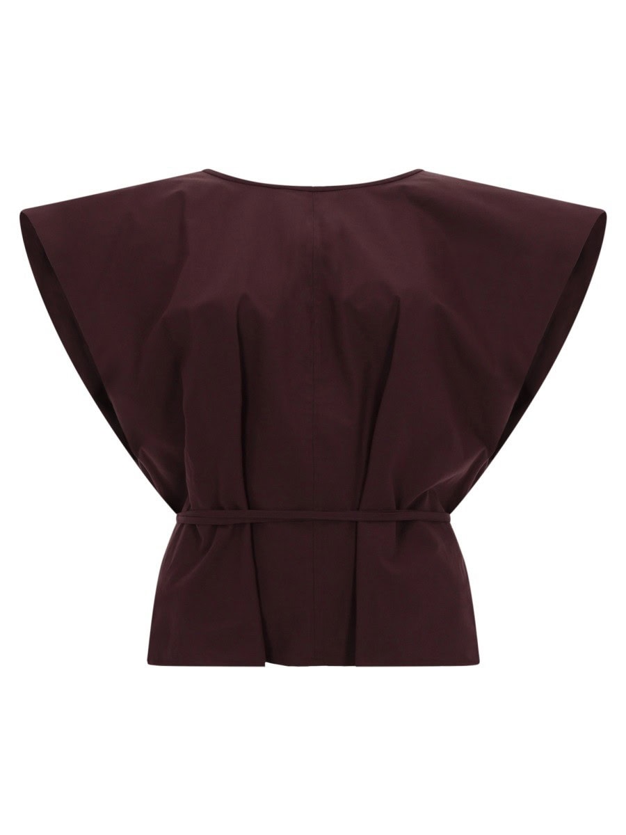 ALYSI SLEEVELESS TOP WITH BELT