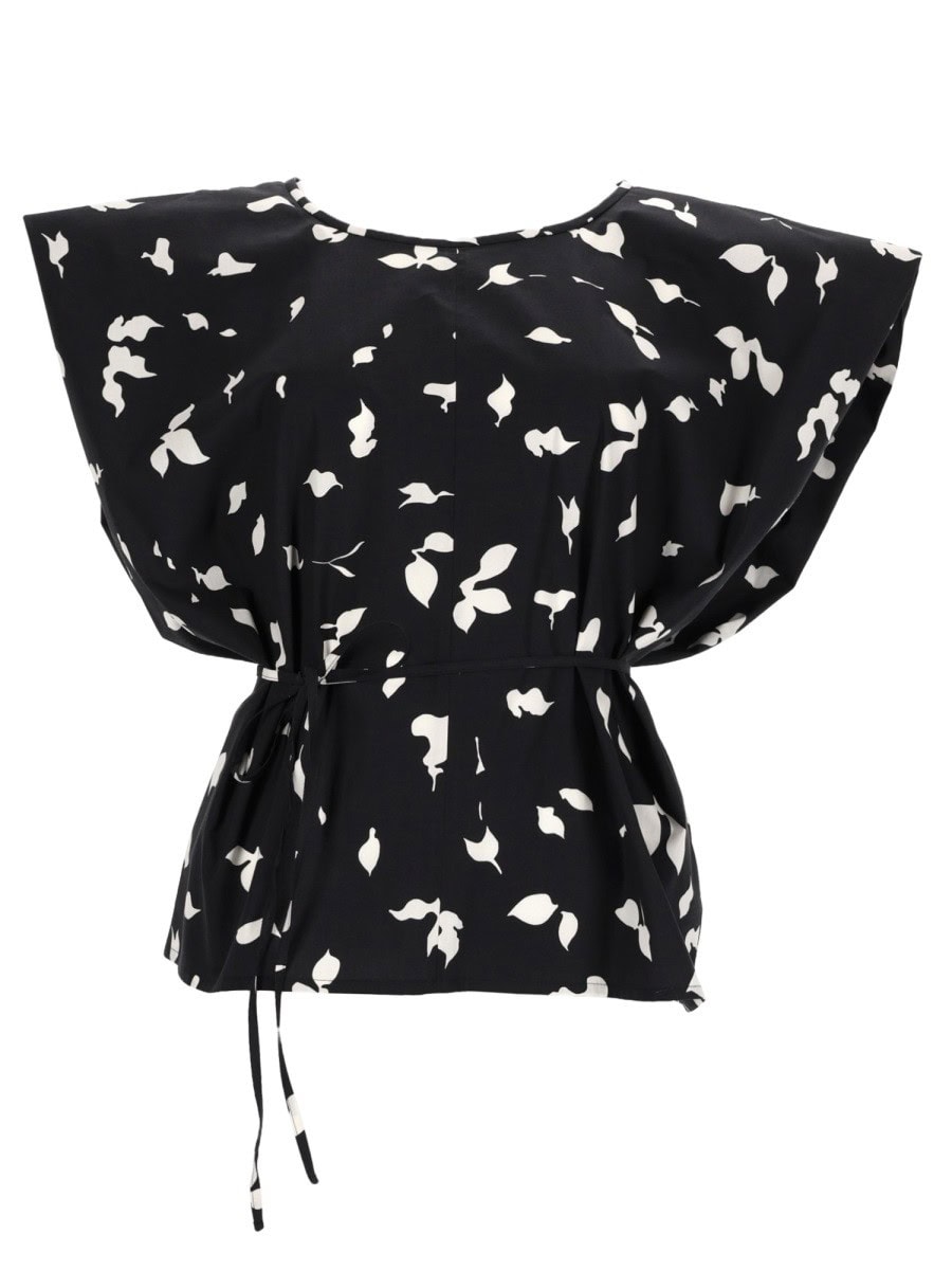 ALYSI SLEEVELESS TOP WITH RIBBON