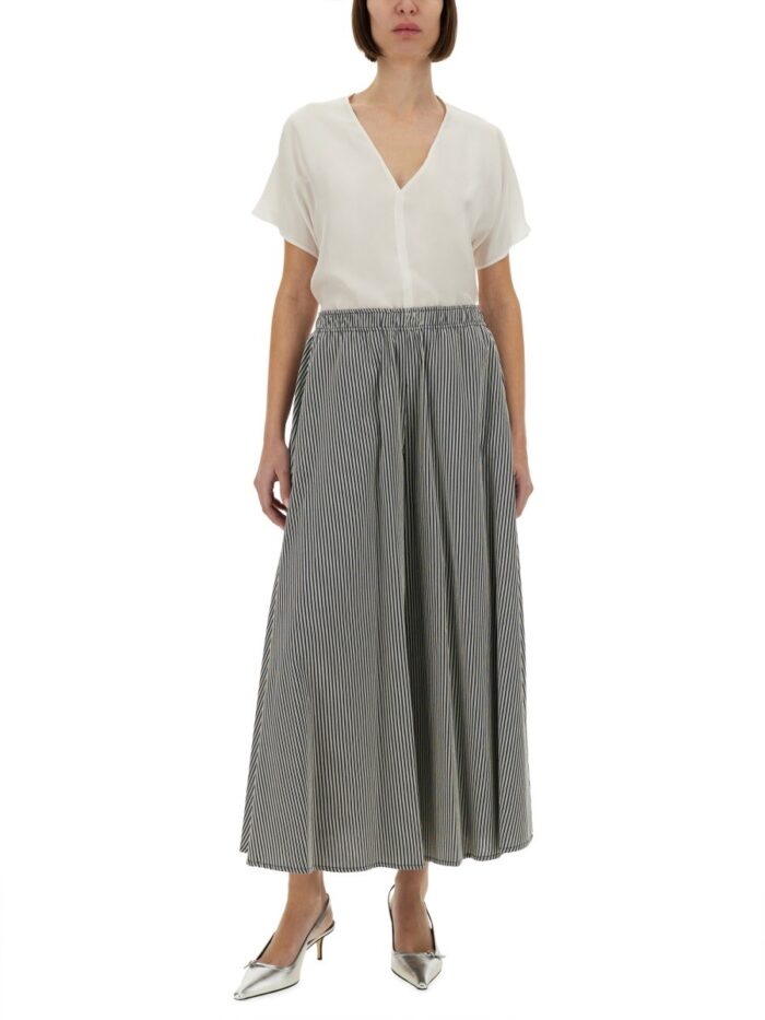 ALYSI STRIPED SKIRT