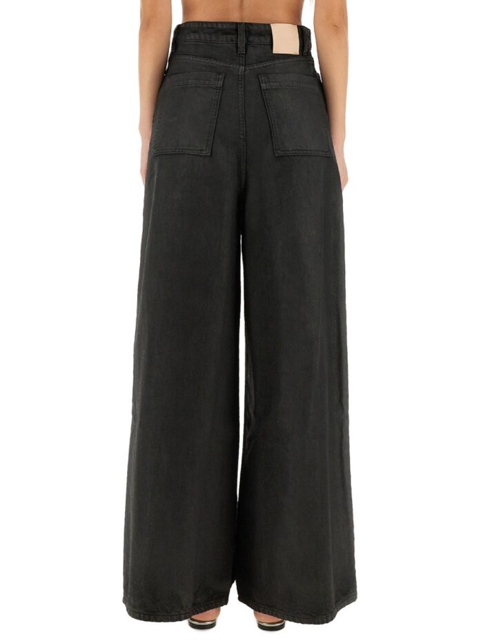 ALYSI "SUPER FLARE" DENIM PANTS