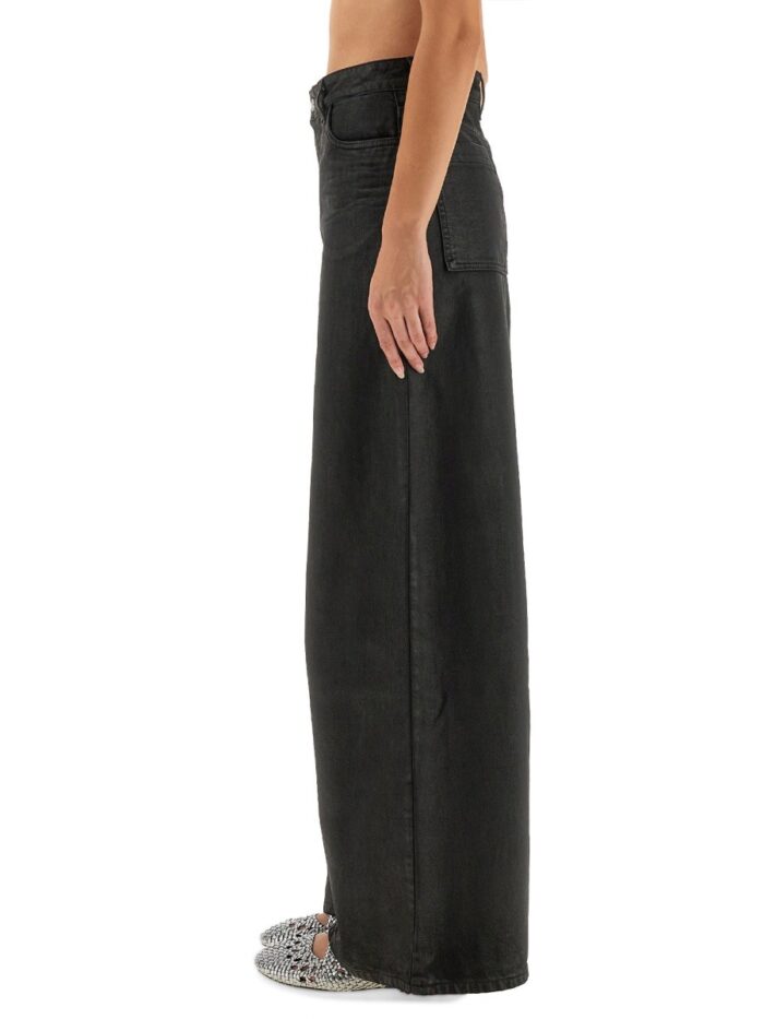 ALYSI "SUPER FLARE" DENIM PANTS