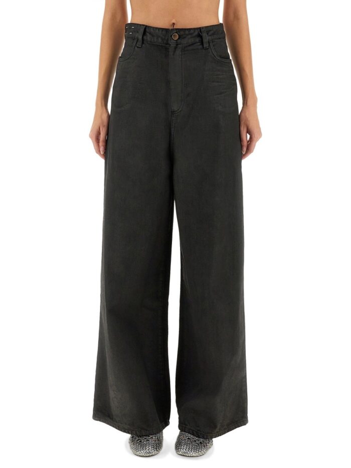 ALYSI "SUPER FLARE" DENIM PANTS