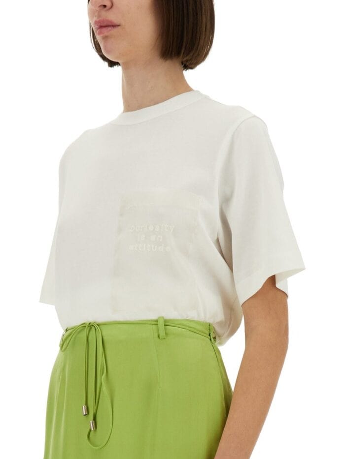ALYSI T-SHIRT WITH POCKET