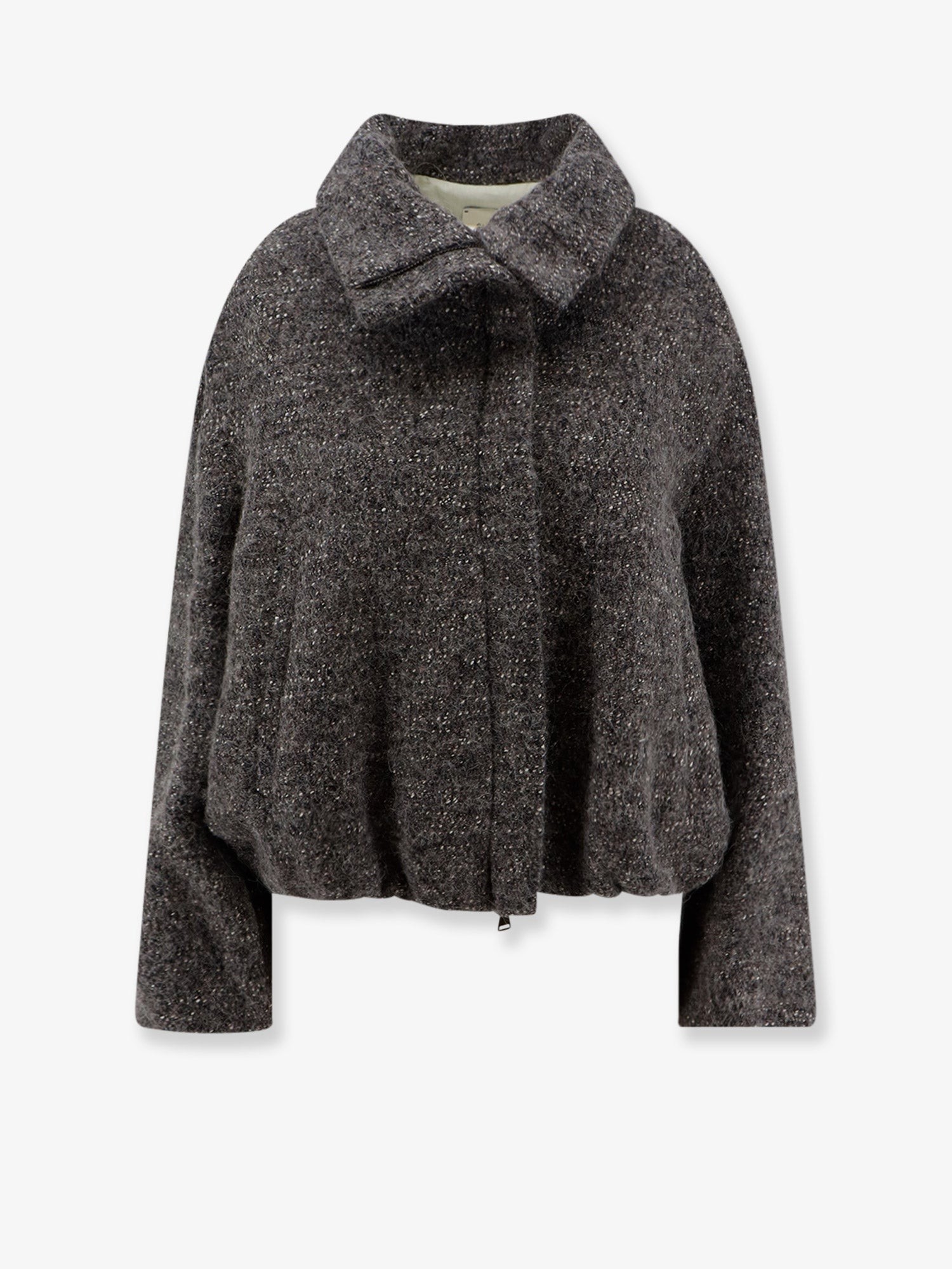 ALYSI Virgin Wool, Cotton And Alpaca Jacket