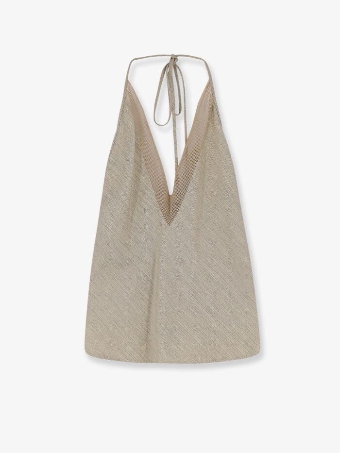 ALYSI Viscose And Linen Top