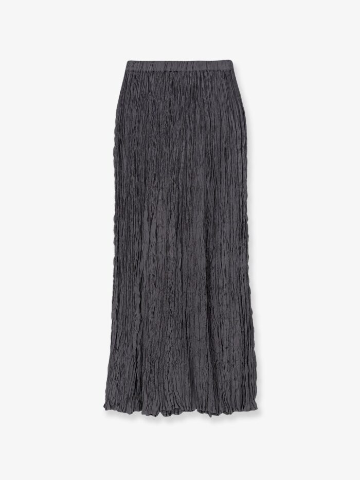 ALYSI Wrinkled Viscose Skirt