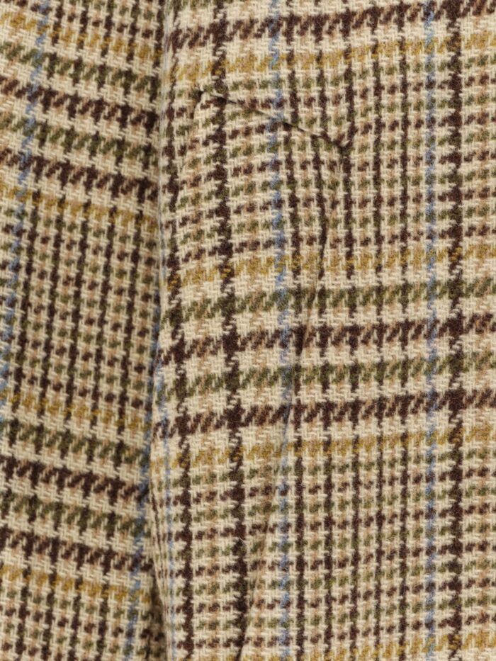 AMARANTO Madras Coat With Padding