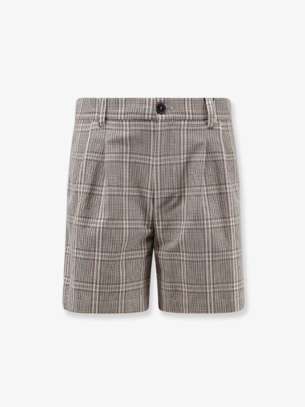 AMARANTO Madras Shorts