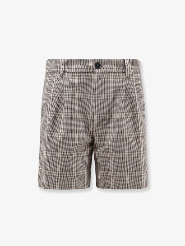 amaranto madras shorts AMARANTO Madras Shorts