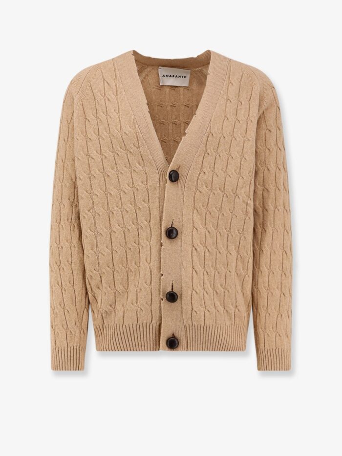 AMARANTO Wool And Cashmere Cardigan