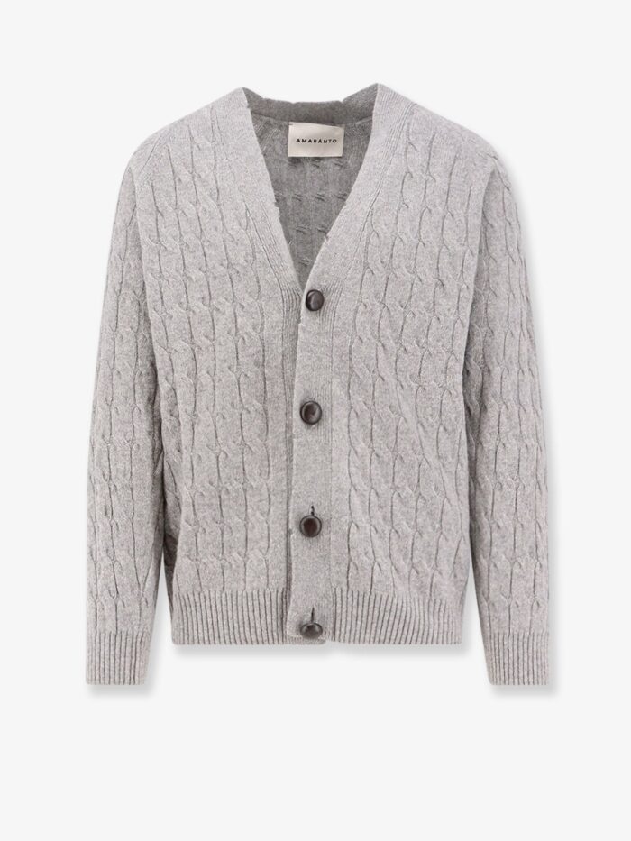 AMARANTO Wool And Cashmere Cardigan