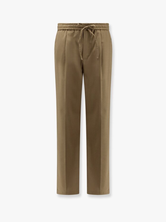 AMARANTO Wool Blend Trouser