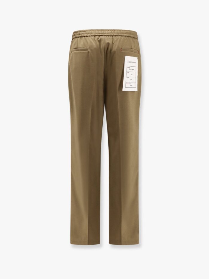 AMARANTO Wool Blend Trouser