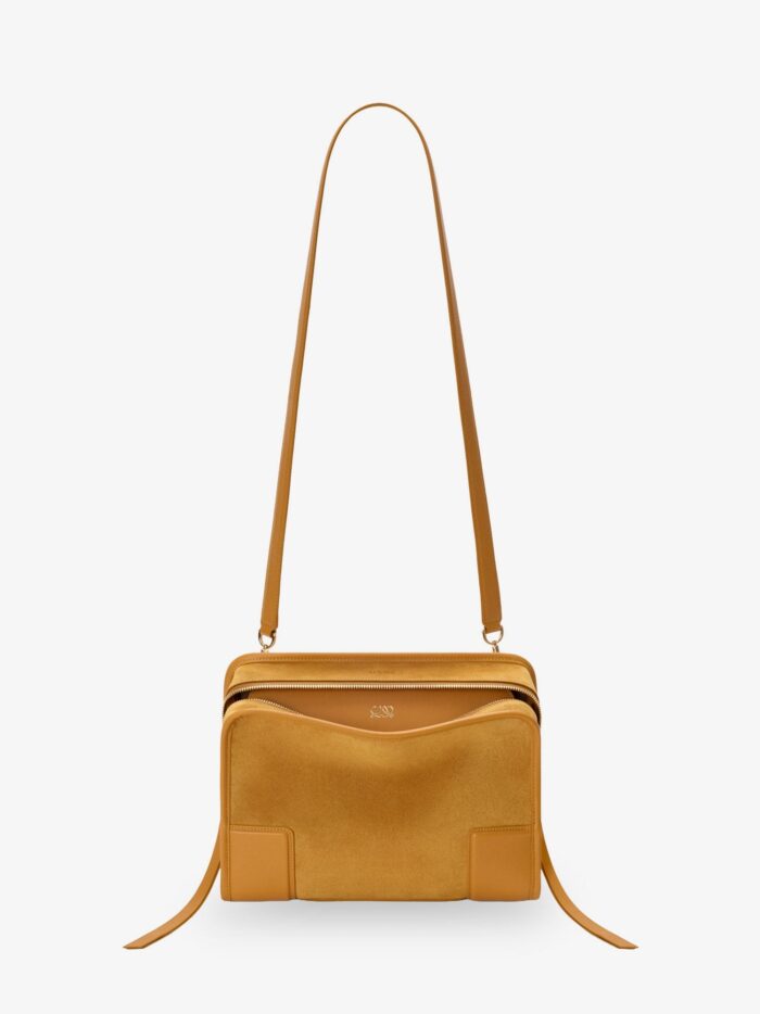 LOEWE Amazona 180 Medium Suede Shoulder Bag