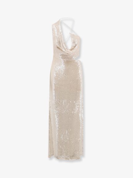 AMAZUÌN Iselin Long Dress With Sequins