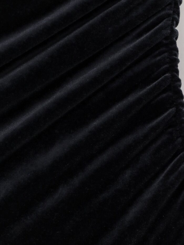 amazuÌn julien velvet long dress AMAZUÌN Julien Velvet Long Dress