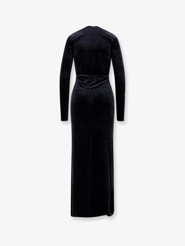 amazuÌn lara velvet lonog dress AMAZUÌN Lara Velvet Lonog Dress