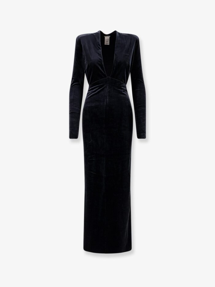 amazuÌn lara velvet lonog dress AMAZUÌN Lara Velvet Lonog Dress