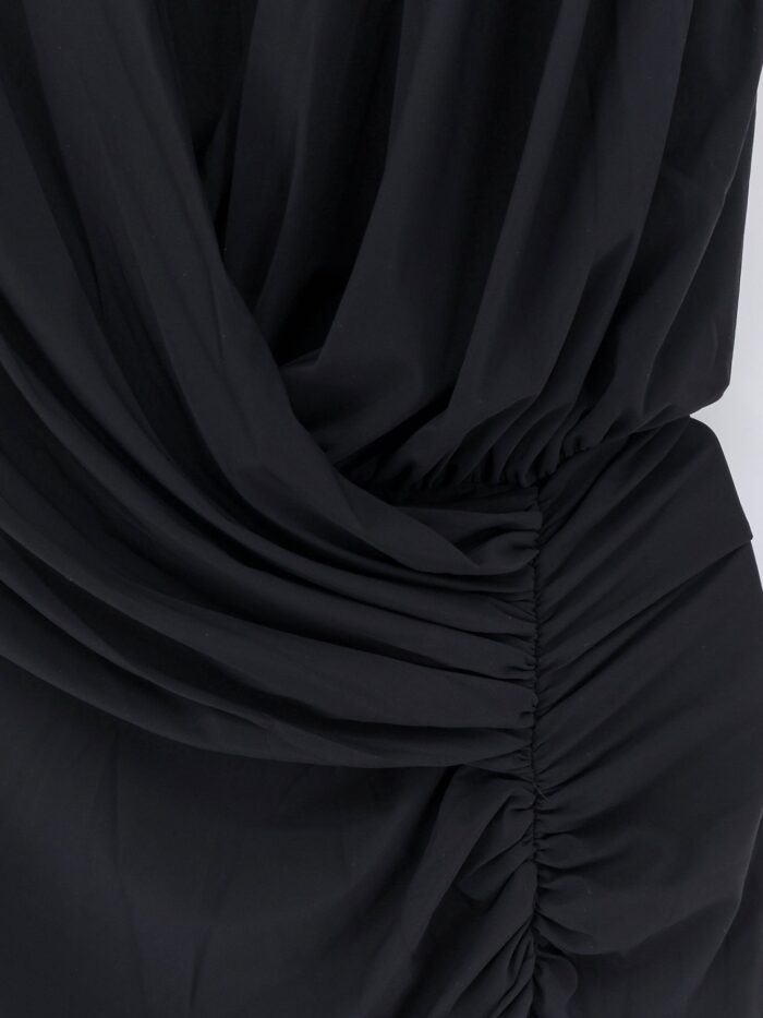 AMAZUÌN Meghan Stretch Jersey Dress With Side Draped Detail