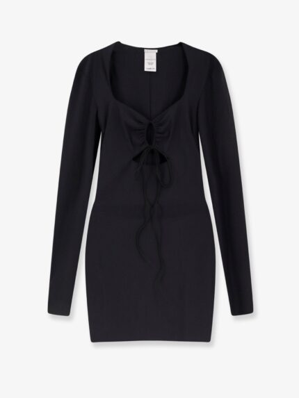 AMAZUÃŒN Nil Stretch Fabric Mini Dress