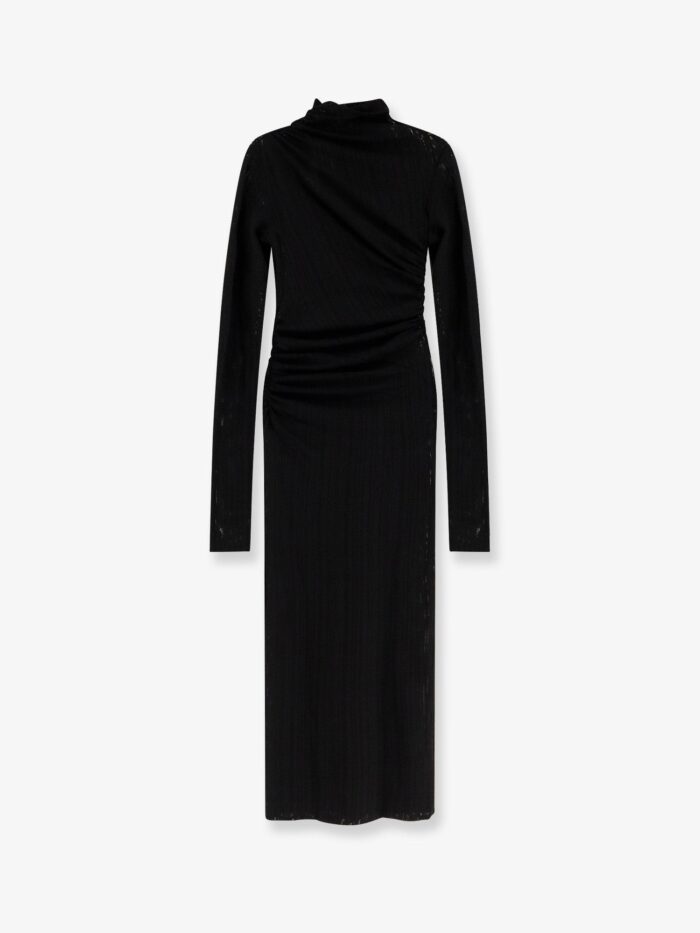 amazuÌn olga viscose blend mesh dress AMAZUÌN Olga Viscose Blend Mesh Dress