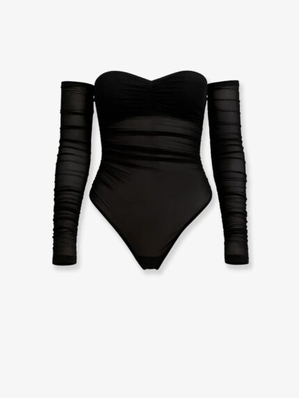 AMAZUÃŒN Oriane Tulle Body Top