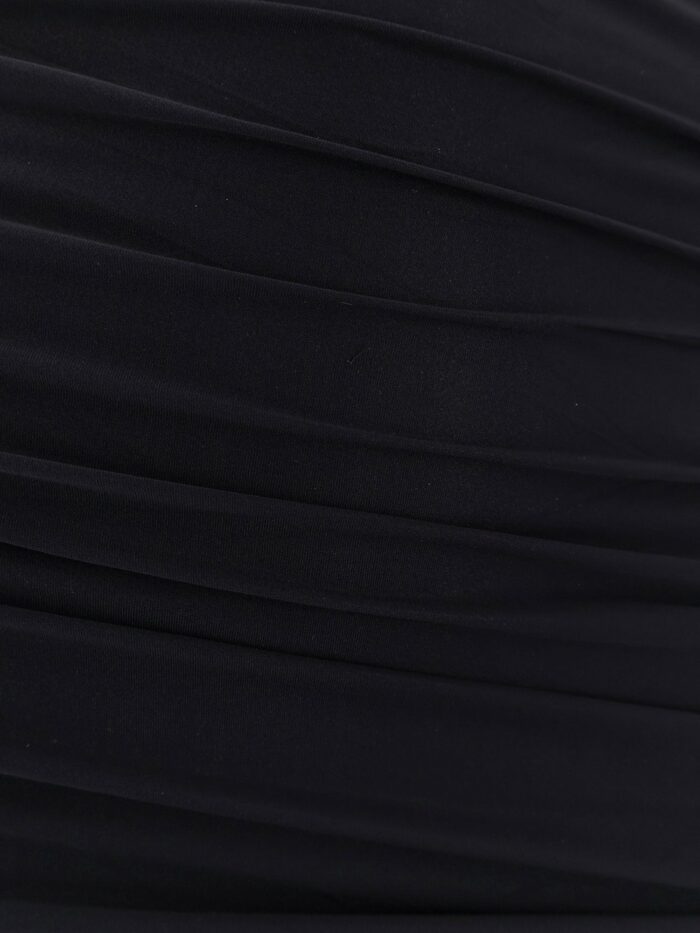 amazuÌn pat mini dress with drapery AMAZUÌN Pat Mini Dress With Drapery