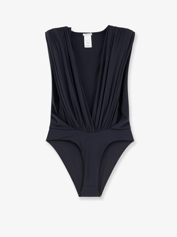 AMAZUÌN Stretch Jersey Nikita Bodysuit Top
