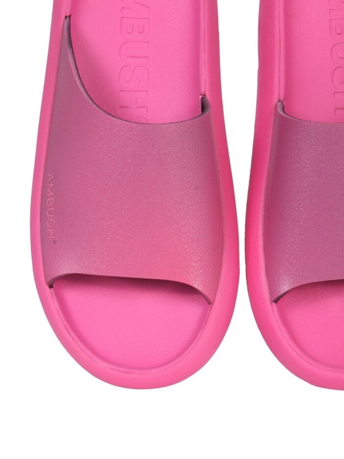 AMBUSH RUBBER SLIDE SANDALS