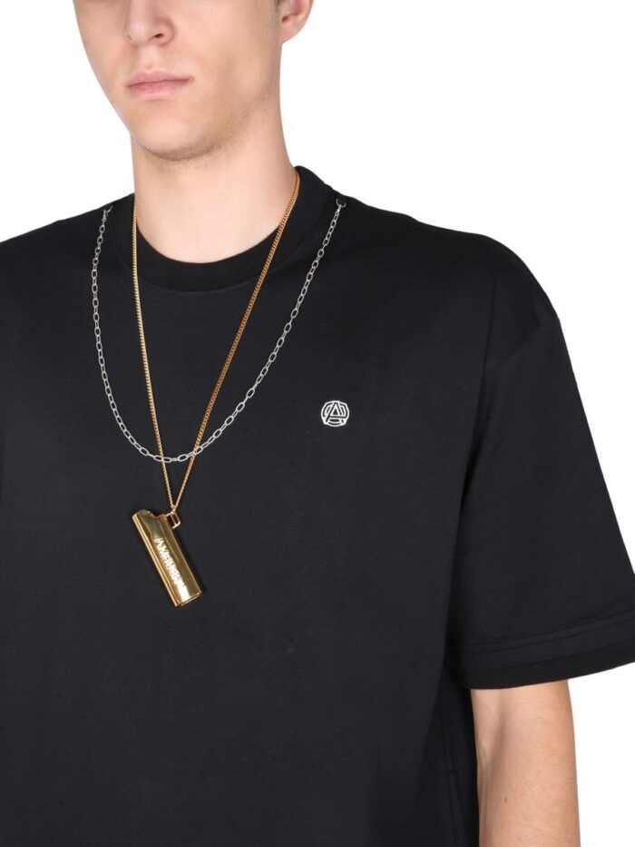 AMBUSH T-SHIRT WITH ICONIC CHAIN