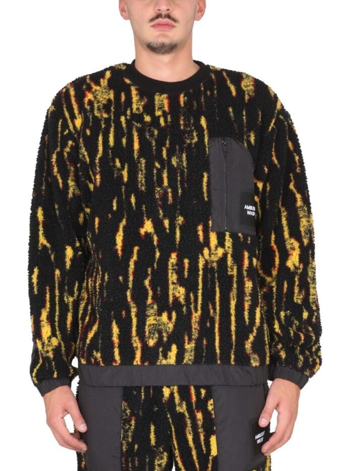 AMBUSH TEDDY JACQUARD PADDED JACKET