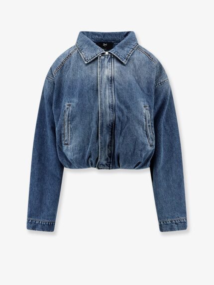 3X1 Amelia Folded Cotton Denim Jacket