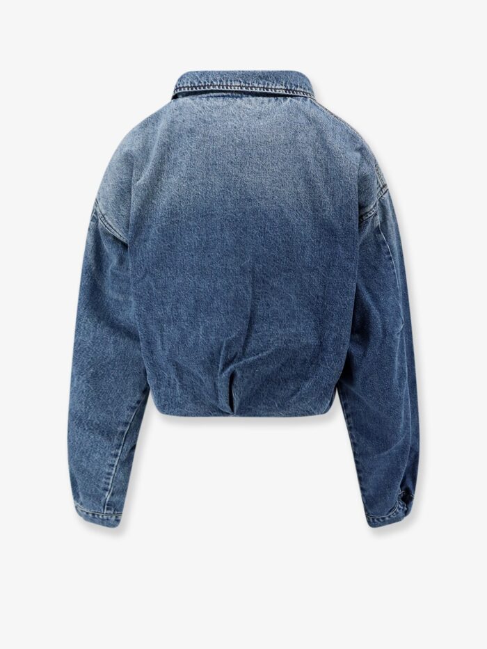 3X1 Amelia Folded Cotton Denim Jacket