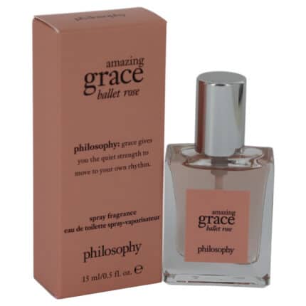 Amazing Grace Ballet Rose By Philosophy - Eau De Toilette Spray 0.5 Oz