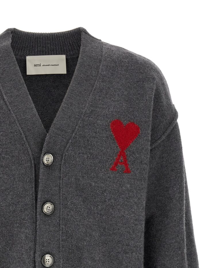 AMI PARIS 'Ami De Coeur' Cardigan