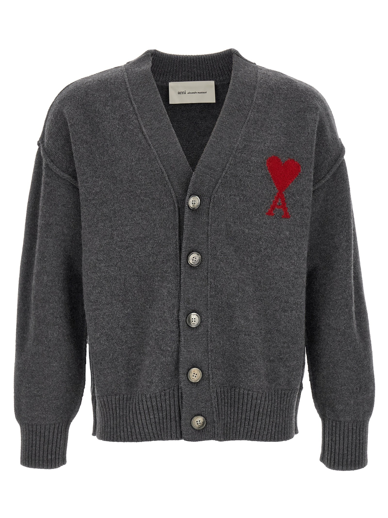 AMI PARIS 'Ami De Coeur' Cardigan