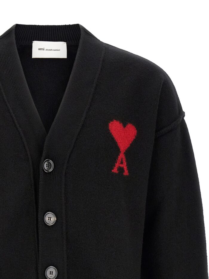 AMI PARIS 'Ami De Coeur' Cardigan