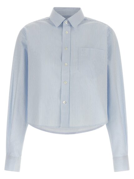 AMI PARIS 'Ami De Coeur' Cropped Shirt