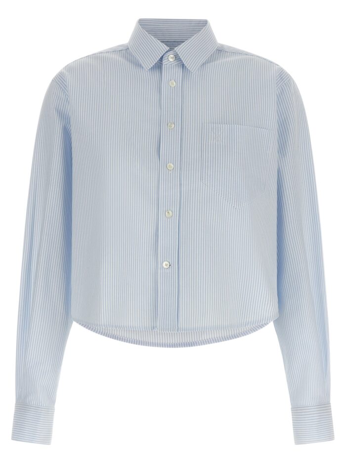 ami paris 'ami de coeur' cropped shirt AMI PARIS 'Ami De Coeur' Cropped Shirt