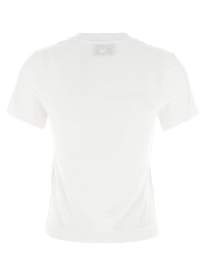 AMI PARIS 'Ami De Coeur' Cropped T-shirt